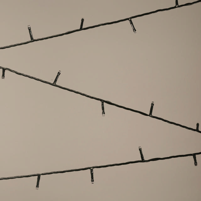 Instalatie Extensibila 50 LED 3.6W 2700K Cablu Verde