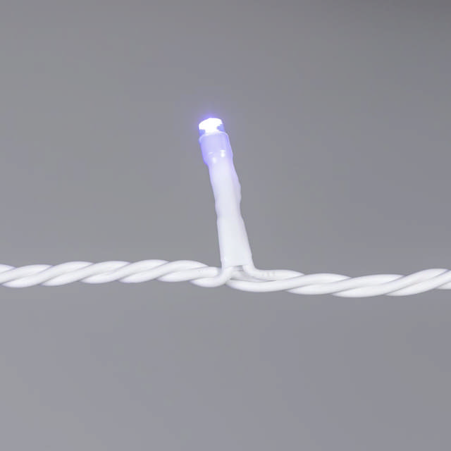 Ghirlanda Extensibila Flash 64 LED 4.6W Bleu