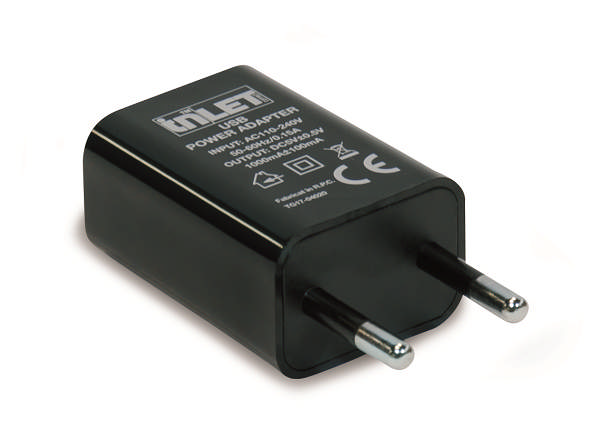 Incarcator USB 1A Negru