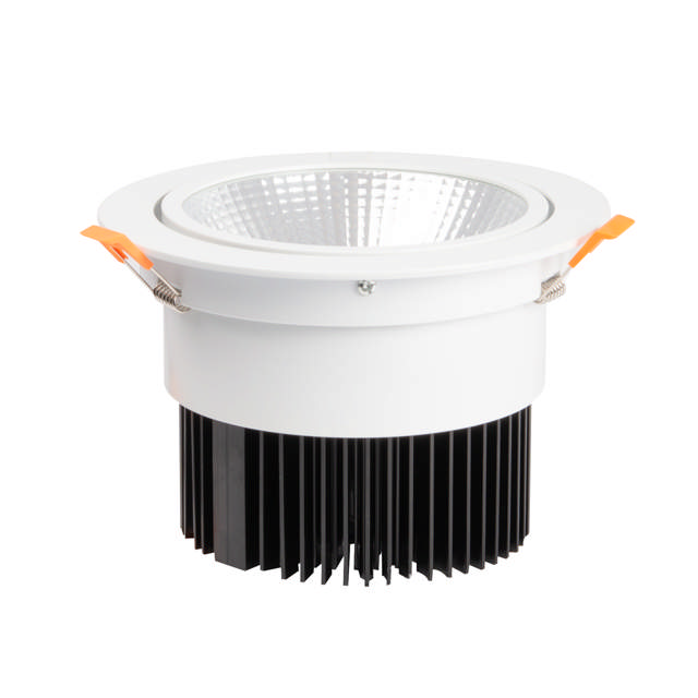 Downlight LED COB Reglabil Alb Reflector 40W 4000K IP20 - NOVELITE