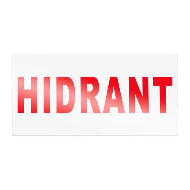 Display HIDRANT pentru Corp VERSO 1 - NOVELITE