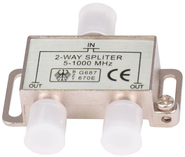 Spliter profesional CATV 2M 5-1000Mhz