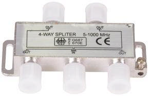 Spliter Profesional CaTV 4M 5-1000Mhz