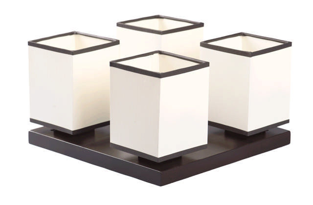 Plafoniera Bendis Wenge 4xE14 40W