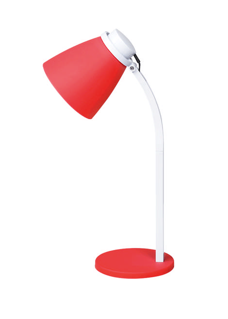 Lampa Birou Ziggs Rosu LED 3W