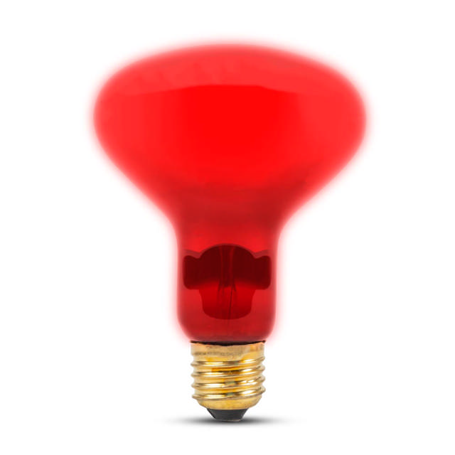 Bec Infrarosu R95 100W E27 Rosu TG     