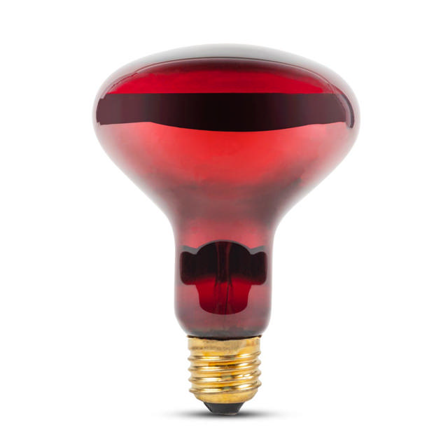 Bec Infrarosu R95 100W E27 Rosu TG     