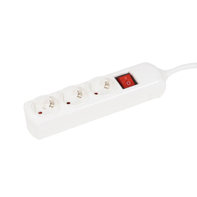 Prelungitor 2m 3 Prize cu CP cu Intrerupator