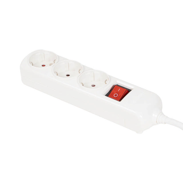 Prelungitor 2m 3 Prize cu CP cu Intrerupator