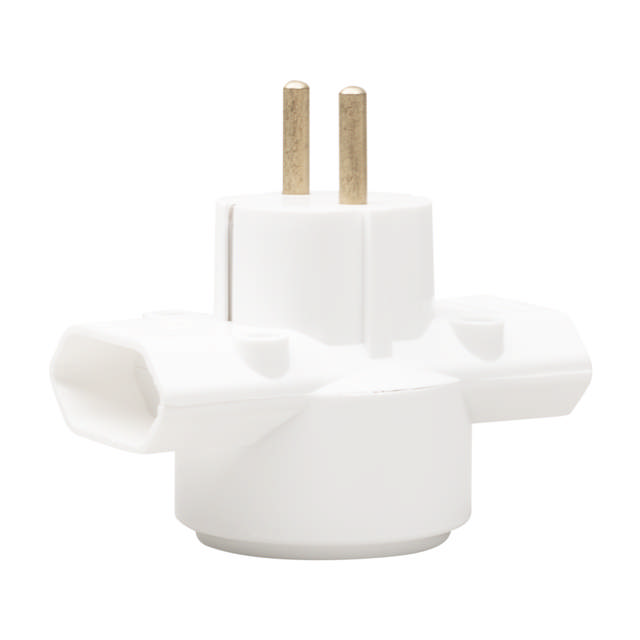 Adaptor 3 Prize 2x priza fara CP Si 1x priza cu CP