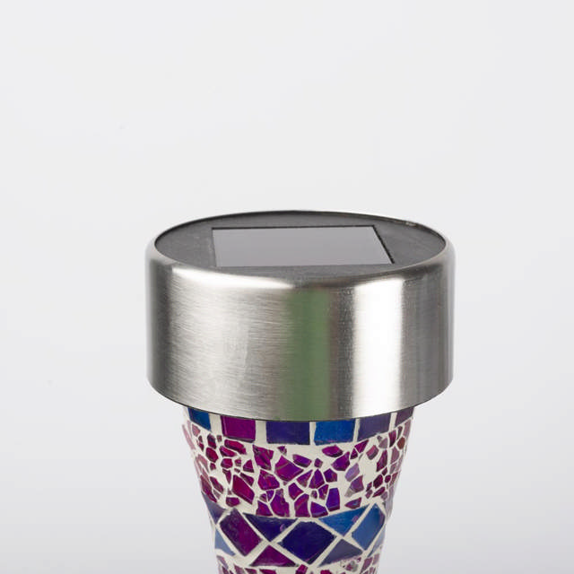 Lampa solara LED Mirana Crom