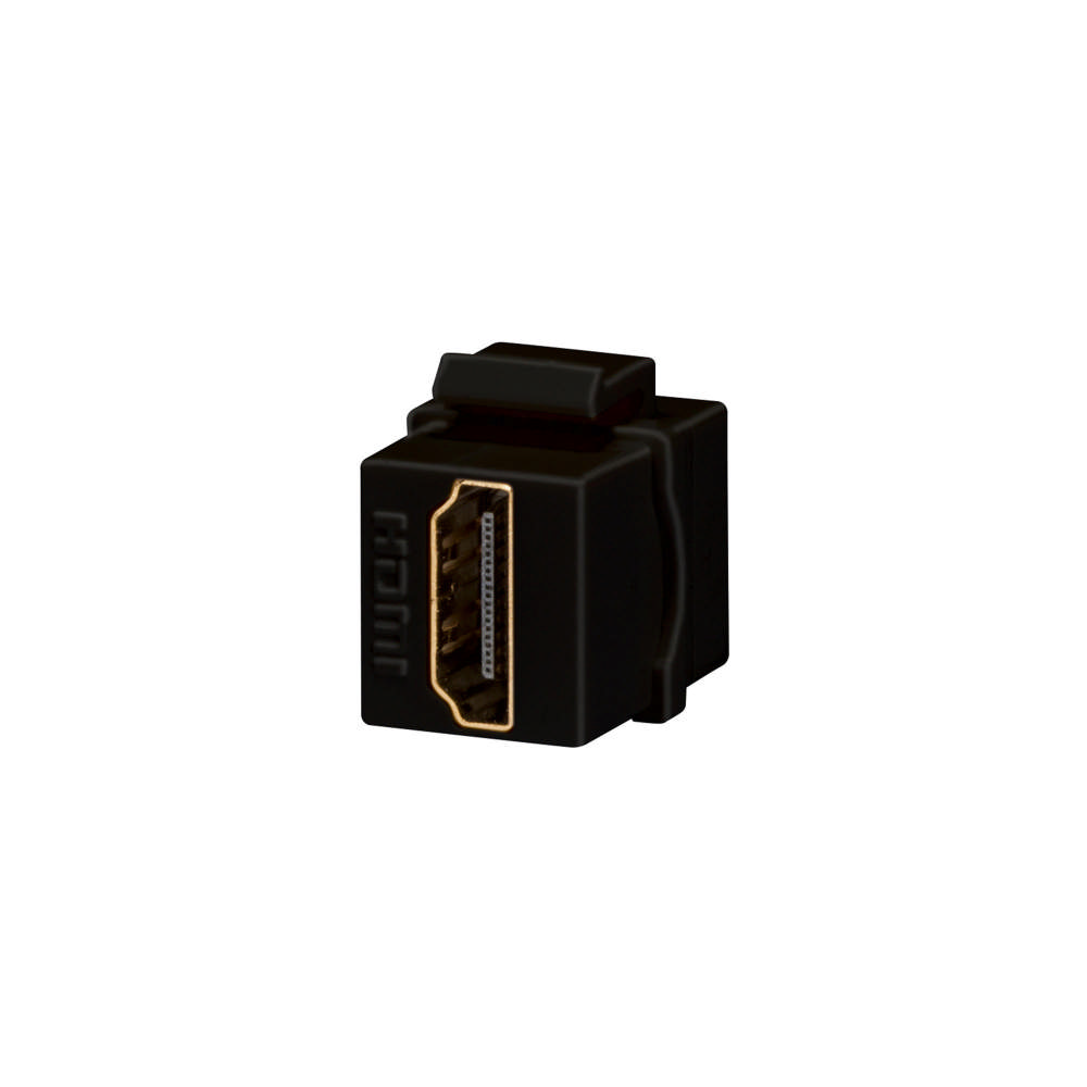 Conector HDMI Keystone Jack Negru, SYSTEM GW38056