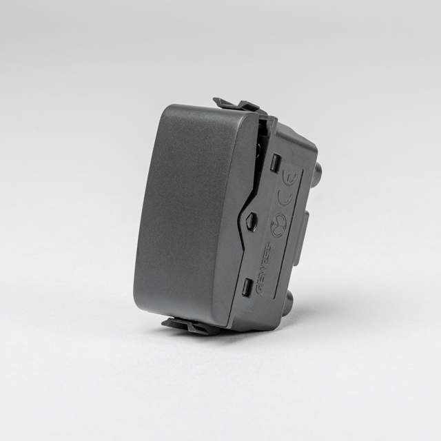 Întrerupător cruce 1M negru Chorus - GEWISS | GW12091