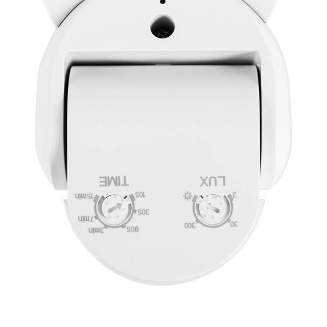 Senzor Miscare PT Alb 180° 1200W 2-12m IP65 - NOVELITE