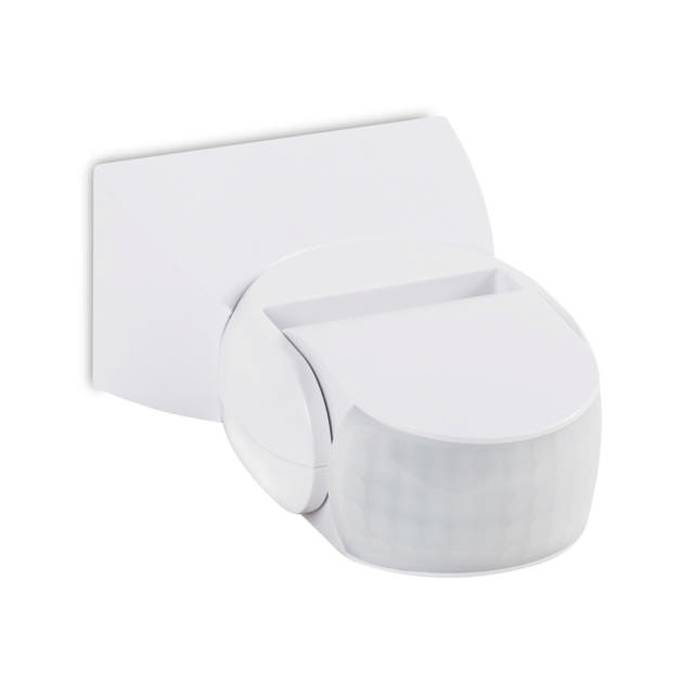 Senzor Miscare PT Alb 180° 1200W 2-12m IP65 - NOVELITE