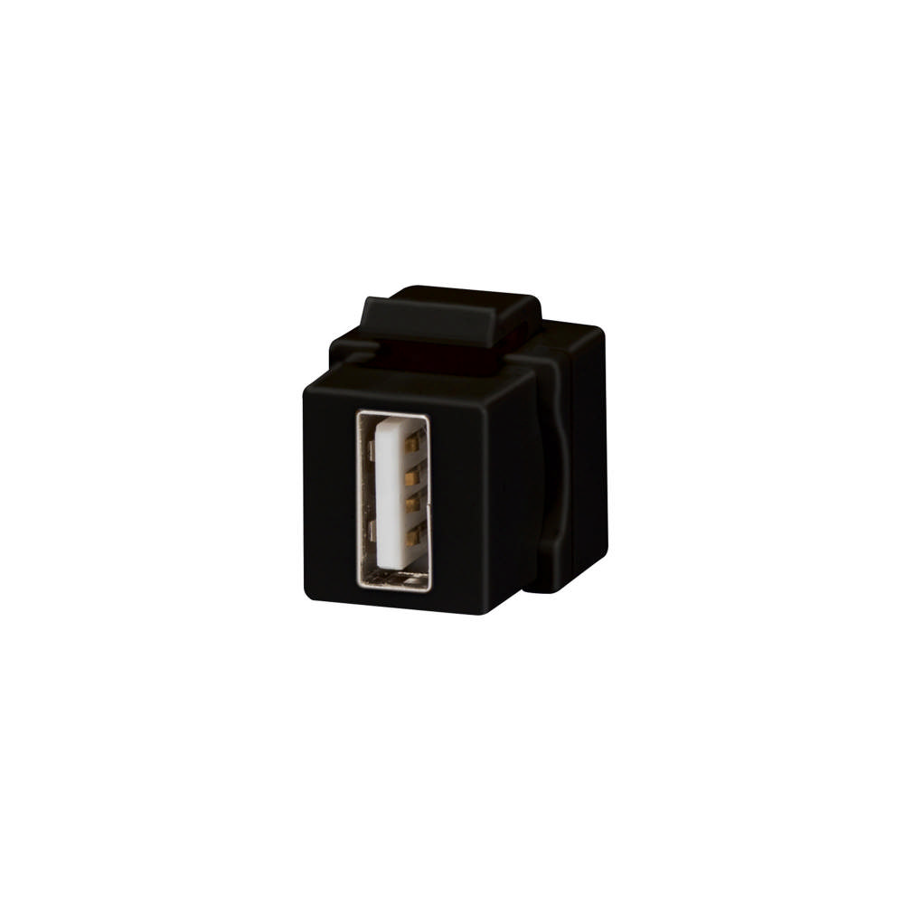 Adaptor USB Keystone Negru, SYSTEM GW38057