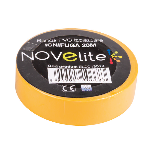 Banda Izolatoare IGN PVC 20m Galben 
