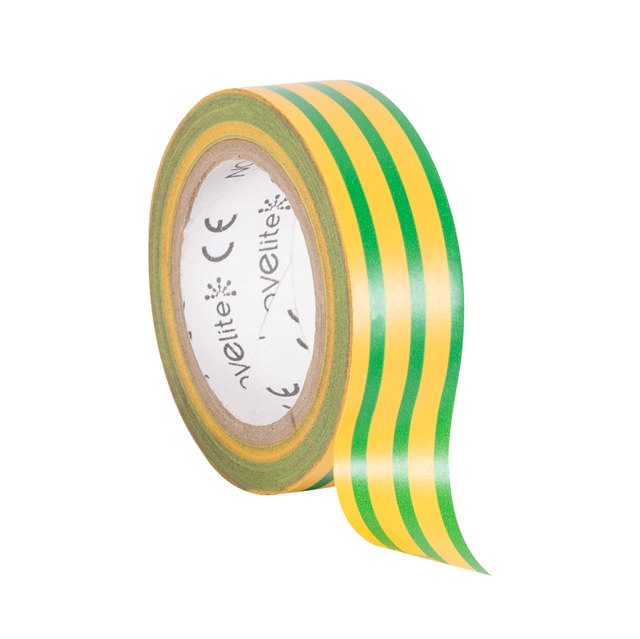 Banda Izolatoare IGN PVC 20m Verde-Galben 