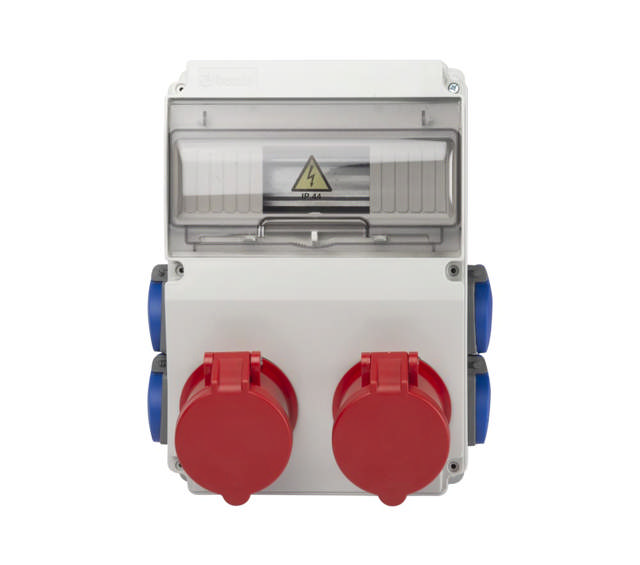 Tabou 2P (5x32A) + 4P (1x16A) IP44