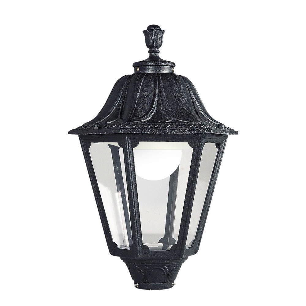 Corp Pietonal LED Clasic Negru TOBIA 30W 3000K/4000K - FUMAGALLI