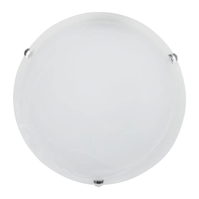 Plafoniera Tesera Alb 1xE27 60W     