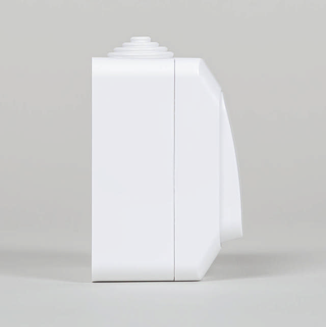 Intrerupator cap scara PT IP44, alb, Elbi