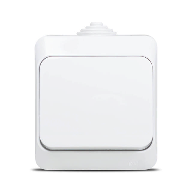 Intrerupator cap scara PT IP44, alb, Elbi