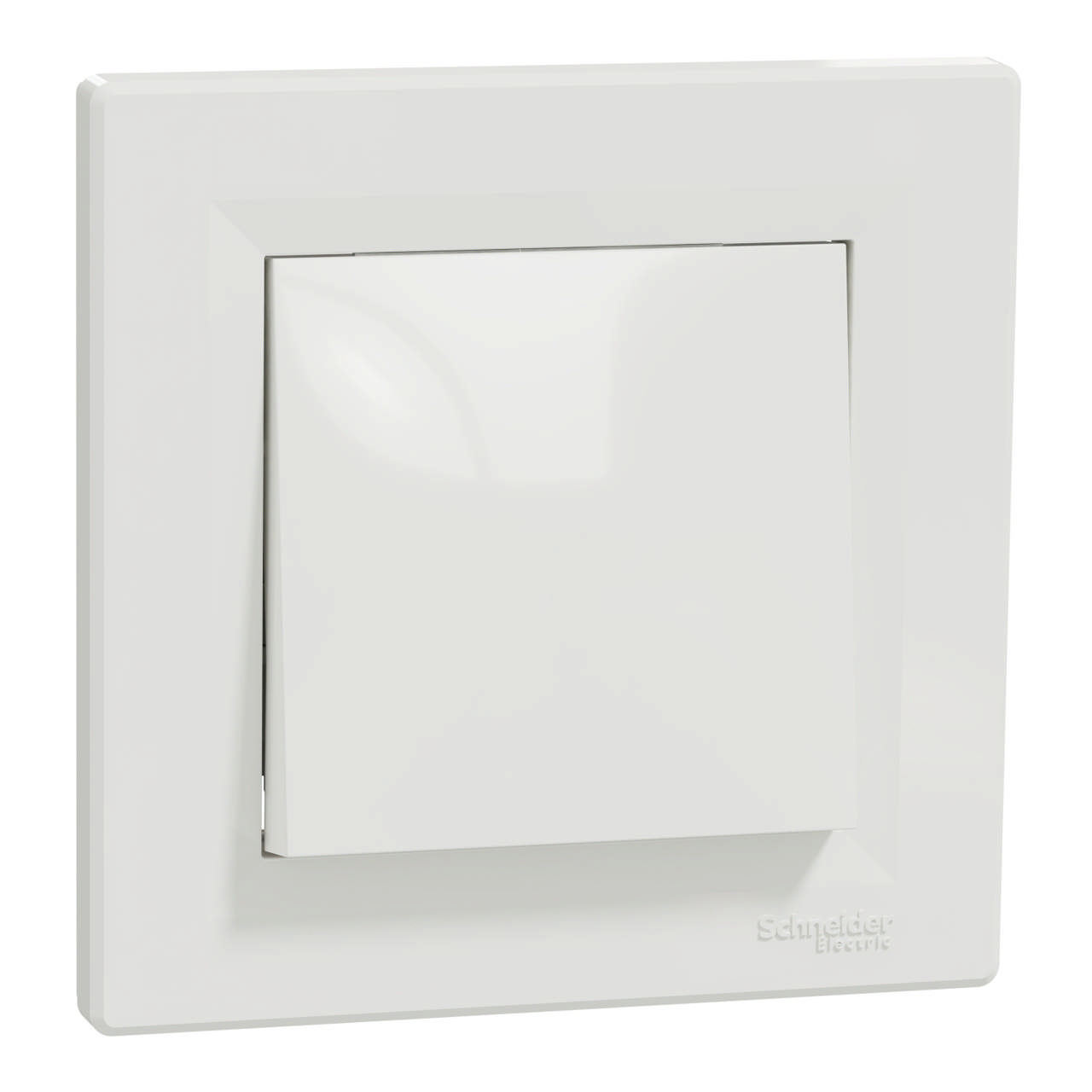 Asfora intrerupator cruce, alb, Schneider