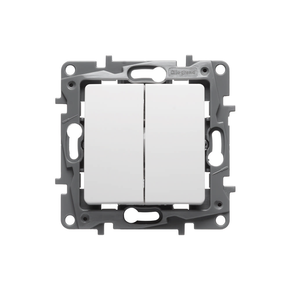 Mecanism Intrerupator Dublu Cap-Scara 10A, SALBEI 767102