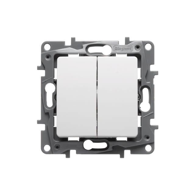 Mecanism Intrerupator Dublu Cap-Scara 10A, SALBEI 767102