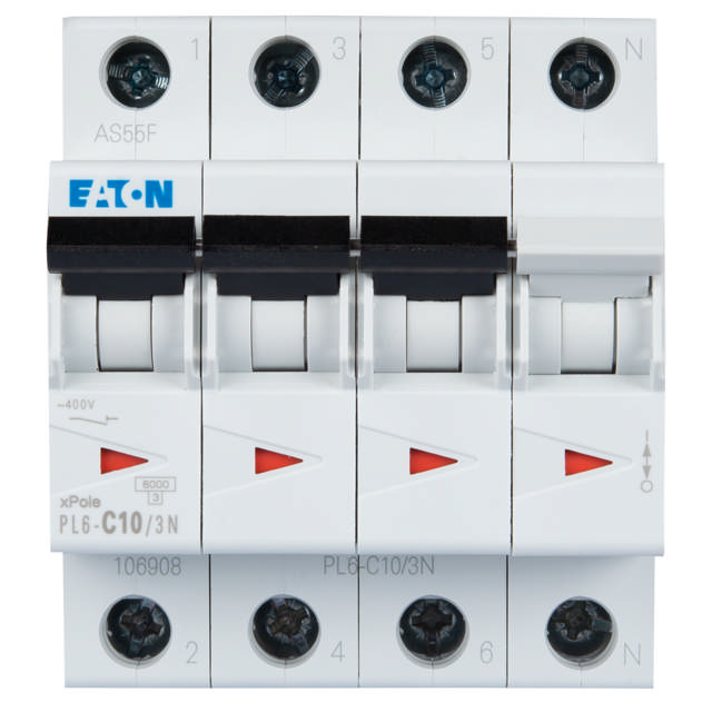 Intrerupator Automat 10A 3P+N C 6KA