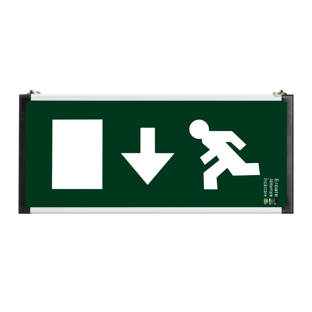 Corp Emergenta LED Suspendat BASIL 3H Mentinut 2W IP40 JOS - NOVELITE