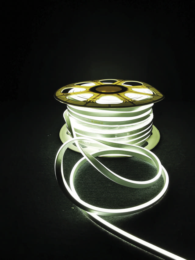 Neon Flex 92LED Alb IP44 50M