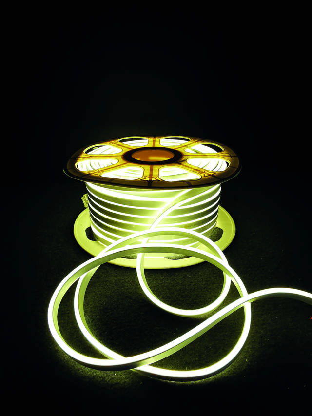 Neon Flex 92 LED Alb Cald IP44 50M