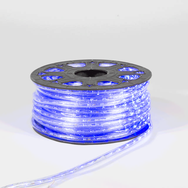 Tub Luminos cu Flash 36 LED/M Albastru 50M/Rola