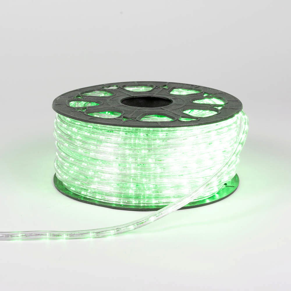 Tub Luminos cu Flash 36LED/M Verde 50M/Rola