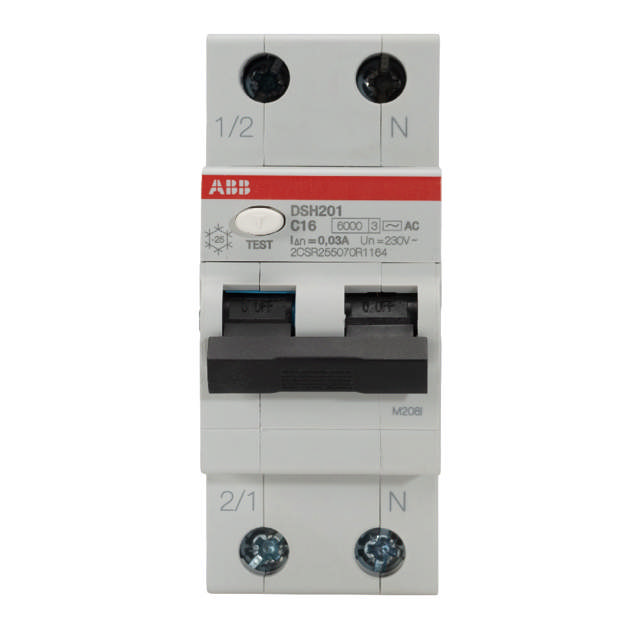 Intrerupator Diferential 16A 1P+N C 6KA 30MA DSH201 