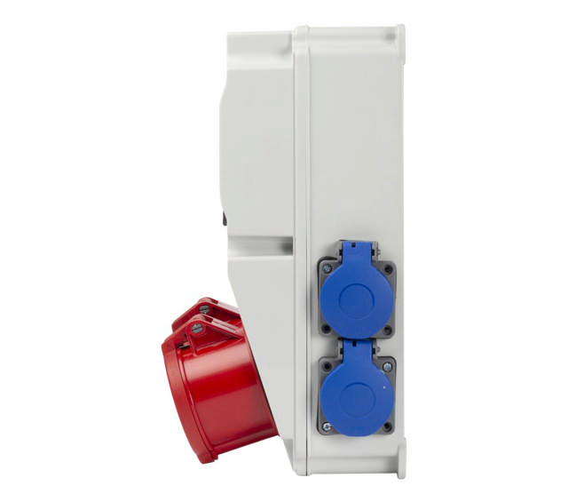 Tablou 1P (5x32A) + 1P (5x16A) + 2P (1x16A)