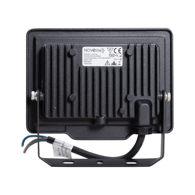 Proiector LED SMD Slim 20W CW Negru 