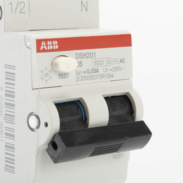 Intrerupator Diferential 6A 1P+N C 6kA 30mA, DSH201