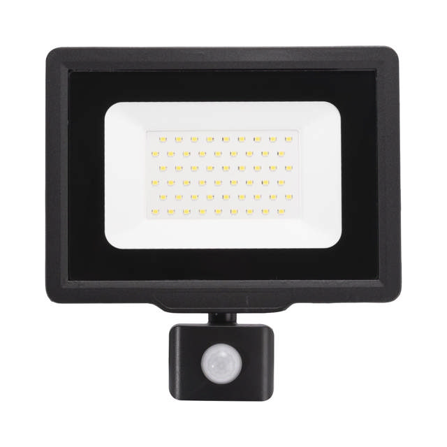 Proiector Senzor SMD Slim LED 50W Negru