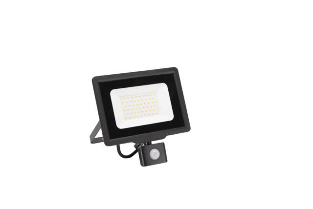 Proiector Senzor SMD Slim LED 50W Negru