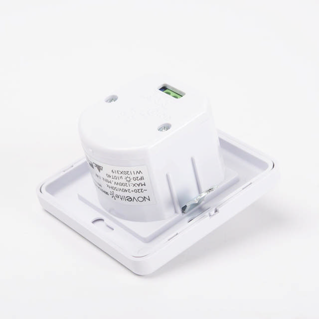 Senzor Prezenta Incastrat 160 NEW JQ20 ALB IP20