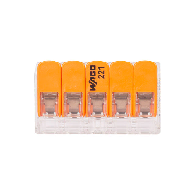 Clema legatura 5P FY/MYF 6mm, Wago