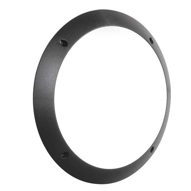 Plafoniera Lucia 1xE27 Negru IP66 Backlit