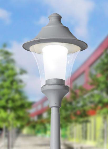 Corp Pietonal LED Modern Gri REMO 400 50W 4000K - FUMAGALLI