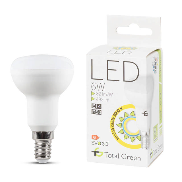 Bec LED EVO3.0 Spot R50 6W E14 3000K