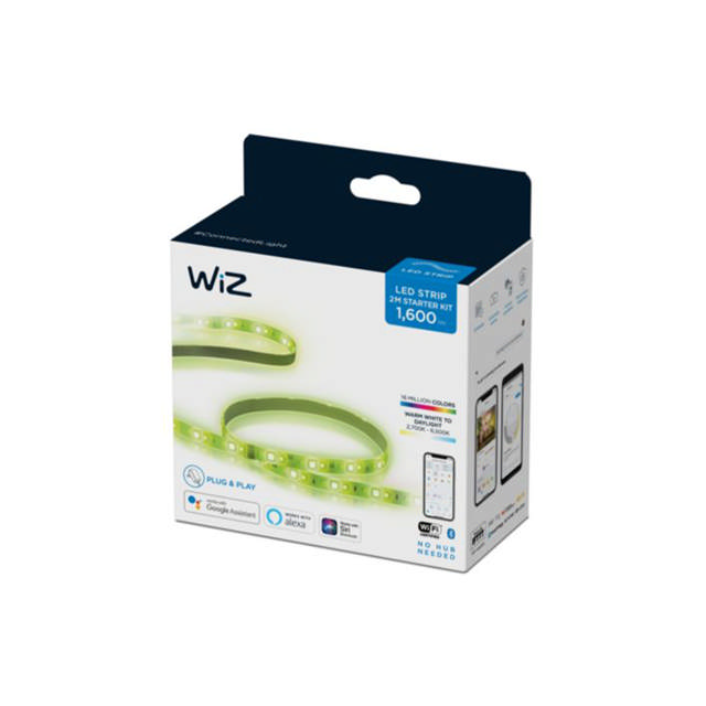 Kit bandă LED 2m RGBW 20W 1600LMI P20 WIFI BL, Wiz