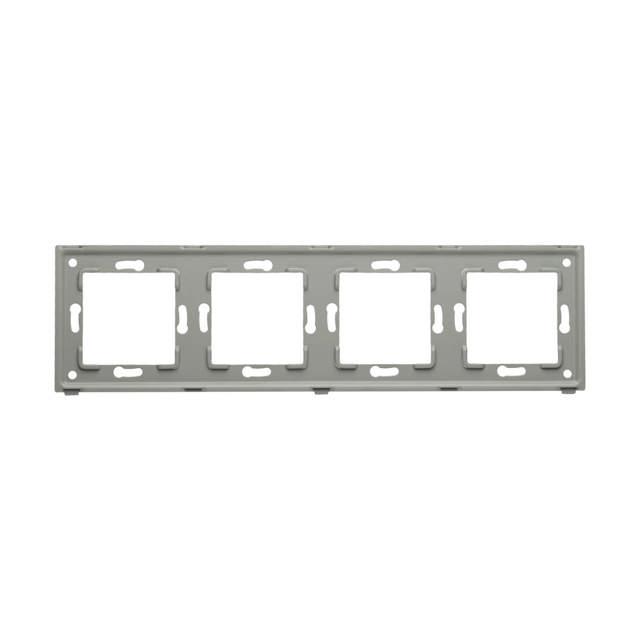 Panou triplu alb 2T+2T+2T, aparataj touch, Pulsar