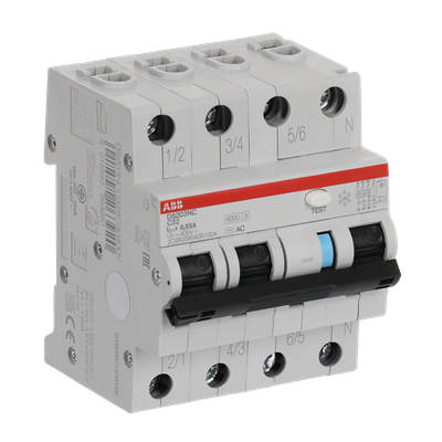 Intrerupator diferential 32A 4P C 6KA 30MA, ABB